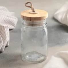 Банки для сыпучих продуктов Банка для сыпучих продуктов Эко 250 мл, 6,5х12 см 4336515 - изображение 1