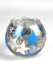 Подсвечник Подсвечник (шар) h79 декор. НГ (арт.7708079p086) - изображение 1