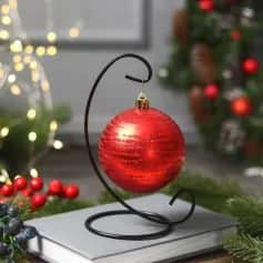 Украшения НГ Подставка для шара 8х16 см 9601945 - изображение 2