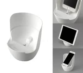 Сувениры Подставка для телефона БЕЛЫЙ (арт.4828W) - изображение 1