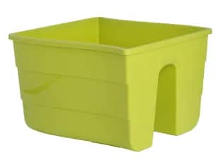 Кашпо, горшки цветочные Кашпо на перилы Волна 30см (арт.2488-042 фисташковый) - изображение 1