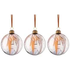 Украшения НГ Набор шаров из 3 шт. Космос д.=8 см (арт.862-384) - изображение 1