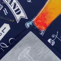 Полотенца, салфетки кухонные Полотенце Этель Cocktail menu 40х73 см, 100% хл, саржа 190 грм2 4136495 - изображение 2