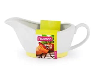 Емкости для сервировки Соусник 20x9 см  400 мл на силик. осн., цвет ПАЛЕВЫЙ (керамика) (арт. 8837) - изображение 2