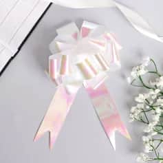 Подарочная упаковка Бант-шар №3 перламутр №3 801099 - изображение 1