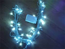 Украшения НГ ЭЛЕКТРОГИРЛЯНДА 8 М, LED, 100 Л., БЕЛЫЙ (АРТ. Э100808Б) - изображение 1