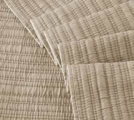 Покрывала Покрывало Arya Waves 180x240 с наволочкой 50x70+5 в сумке Бежевый - изображение 2