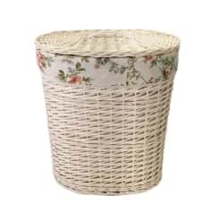 Корзины Корзина для белья Rose, овальная Д490 Ш360 В550, натуральный - изображение 1