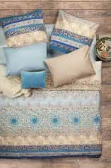 Комплект постельного белья Комплект пост. белья Семейный Сова и Жаворонок, бязь, Марракеш, n50 - изображение 1