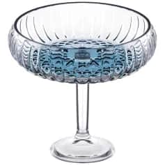 Конфетница Блюдо на ножке 24х16 см, grey (арт. 337-107) - изображение 1