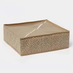 Органайзеры Органайзер для белья 24 ячейки Points, 30х30х10 см, цвет бежевый 9807403 - изображение 4