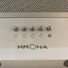Вытяжка KRONA OLLY 600 WHITE PUSH BUTTON; вытяжка кухонная 600 мм - изображение 5