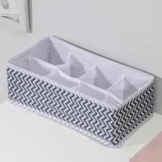 Органайзеры Органайзер для белья 8 ячеек 29х14х10 см Симетро, цвет синий 7425305 - изображение 1