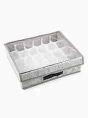 Органайзеры Органайзер для белья 24 ячейки с крышкой 34*28*10 см Домашняя коллекция, 10706858 - изображение 1