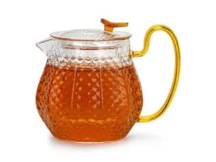 Заварники и френч-прессы Чайник заварочный 600 мл со стеклянным фильтром (стекло) (арт.6468) - изображение 1