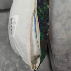 Подушки, наволочки декоративные ПОДУШКА ДЕКОРАТИВНАЯ СОБАКИ ВАН ГОГ, ЛАБРАДОР ТКАНЬ: ВЕЛЮРПОПЛИН, РАЗМЕР 40*40, МОЛНИЯ, ВНУТРЕННИЙ ЧЕХОЛ СОСТАВ: 1 СТОРОНА ПОЛИЭСТЕР 80%, ХЛОПОК 20%, 2 СТОРОНА ХЛОПОК 100%, АРТ. 0224 - изображение 5