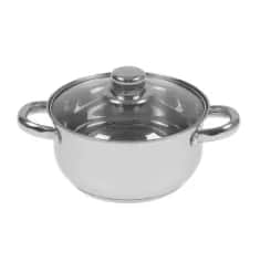 Кастрюли и котлы КАСТРЮЛЯ ГРЕТТА 2,2 Л D-18 (АРТ. KT04-D-22) - изображение 1