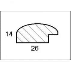 Фоторамки Рама для картин (зеркал) дерево 30*40*2.6 см, Berta белая - изображение 5