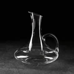 Кувшины, графины Декантер с ручкой Мэрло 1500 мл, 19х24,5 см - изображение 3