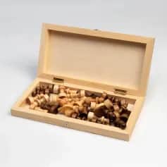 Сувениры Шахматы Школьник (доска дерево 29х29 см,фигуры дерево,король h=7.2 см,пешка h=4.5 см) 3814984 - изображение 3