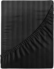 Простынь Простыня на резинке 180200 Verossa Stripe черный 70005 ST13 01 - изображение 1