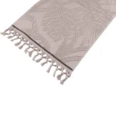 Полотенца для ванной, бани. Полотенце Arya Жаккард 70X140 Botanical Garden Светло-бежевый - изображение 1