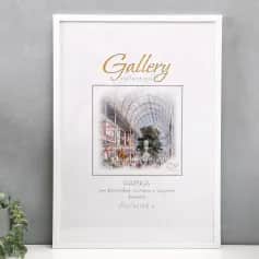 Фоторамки Фоторамка пластик Gallery 42х59,4 см, 641861 белый 6893992 - изображение 1