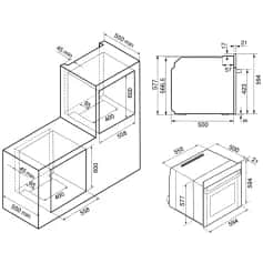 Духовка KRONA ESSENZA 60 WH G2 - изображение 4