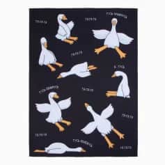 Пледы Плед Этель Гусь-обнимусь, 75х100 см, 100% полиэстер, флис 190гм2 10356963 - изображение 1