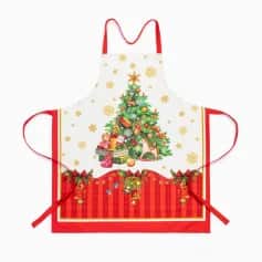 Полотенца, салфетки кухонные Набор подарочный Этель Новогодняя сказка: фартук, полотенце, прихватка 5389245 - изображение 2