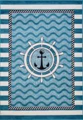 Ковры средние Ковёр RIO (C052, 1,6*2,3, STAN, BLUE) - изображение 1