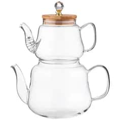 Заварники и френч-прессы Набор чайников Agness Kristall 6301500 мл (арт. 889-149) - изображение 1