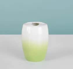 Аксессуары для ванной комнаты Стакан для зубных щеток с разделителем Ombre green - изображение 1