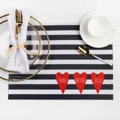 Коврики сервировочные САЛФЕТКА СЕРВИРОВОЧНАЯ ЖИВИ МЕЧТАЙ ЛЮБИ 30Х40СМ, 100% ПЭ, 4072587 - изображение 1