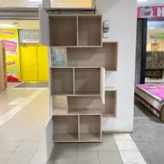 Стеллаж КВАДРО-2 (ЯСЕНЬ СВЕТЛЫЙБЕЛЫЙ) - изображение 2