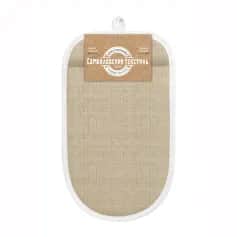 Прихватки, Рукавицы Прихватка Самойловский Текстиль 17*25 Текстура бежевая - изображение 1