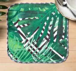 Полотенца, салфетки кухонные Полотенце микрофибра Доляна Тропики 20х20 см, 400 грм2 3469070 - изображение 1