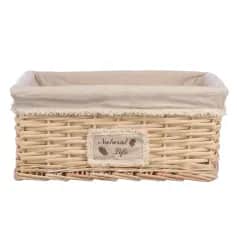 Корзины Корзина стеллажная Natural Life, Д400 Ш310 В170, натуральный - изображение 1