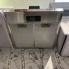 Вытяжка KRONA JESSICA SLIM 600 INOX PUSH BUTTON; вытяжка кухонная 600 мм - изображение 3