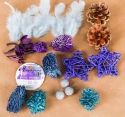 Украшения НГ Набор декора Морозные узоры 2315953 - изображение 1