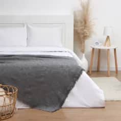 Пледы Плед Этель Mosaic 130*180см , цв.темно-серый,80%хлопок, 20% пэ 10285432 - изображение 1