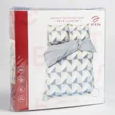 Комплект постельного белья КОМПЛЕКТ ПОСТ. БЕЛЬЯ ДУЭТ ЭТЕЛЬ GOLD ILLUSION 143*215 СМ - 2 ШТ, 220*240 СМ, 70*70 СМ -2 ШТ. 100% ХЛ, БЯЗЬ 7534042 - изображение 2