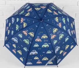 Зонты ЗОНТ ДЕТСКИЙ ТРАНСПОРТ 80*80*65 СМ МИКС 4289168 - изображение 2