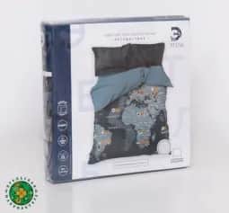 Комплект постельного белья Комплект пост. белья 1,5-сп. Этель Путешествие n50, ранфорс 4150389 - изображение 2
