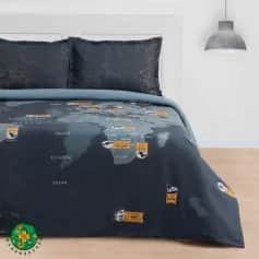 Комплект постельного белья Комплект пост. белья 1,5-сп. Этель Путешествие n50, ранфорс 4150389 - изображение 1