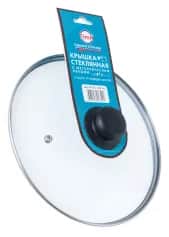 Сковороды и крышки Крышка с ручкой стеклянная с металобод 26 см низ. (арт. 4726) - изображение 1