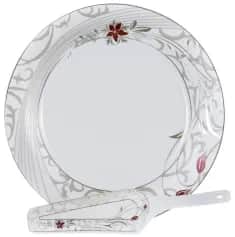 Тортовницы Блюдо для торта 300мм с лопаткой ВЕНЕРА Исида (арт. 114-19023) - изображение 1