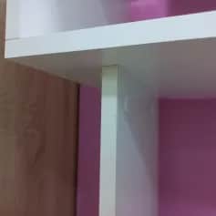 Стеллаж КВАДРО-1 (БЕЛЫЙ ШАГРЕНЬ) - изображение 3