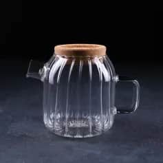 Кувшины, графины Графин с крышкой Эко 600 мл, 16х11х14 см 5078980 - изображение 1