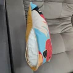 Подушки, наволочки декоративные ПОДУШКА ДЕКОРАТИВНАЯ ДЛЯ ЛЮБОВЬ ПИКАССО, ТКАНЬ: ВЕЛЮРПОПЛИН, РАЗМЕР 40*40, МОЛНИЯ, ВНУТРЕННИЙ ЧЕХОЛ СОСТАВ: 1 СТОРОНА ПОЛИЭСТЕР 80%, ХЛОПОК 20%, 2 СТОРОНА ХЛОПОК 100%, АРТ.6093 - изображение 3